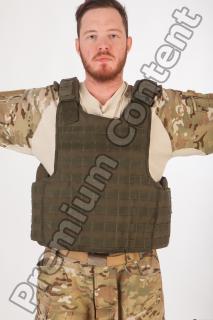 Soldier in American Army Military Uniform 0052